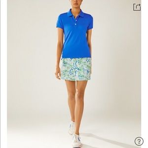 TORY SPORT 
Tech Pique Polo In Surf Blue